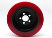 Roues & Roulettes - Roues Motrices - Roue Motrice Polyurethane Rouge 