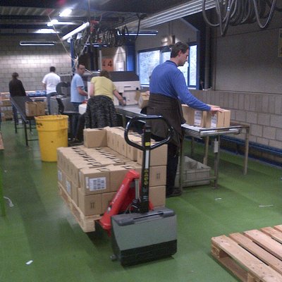 Manutention légère & ergonomie - Transpalette Haute-Levée - EHL1004 