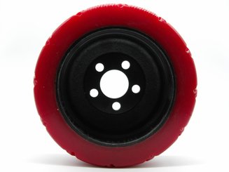 Roues & Roulettes - Roues Motrices - Roue Motrice Redthane Crantée